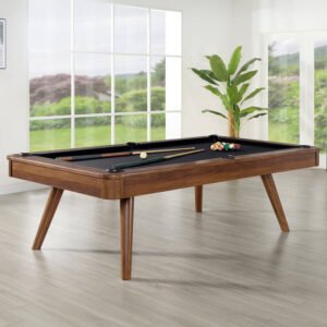 HB Home 8' Elton Walnut Mist Pool Table