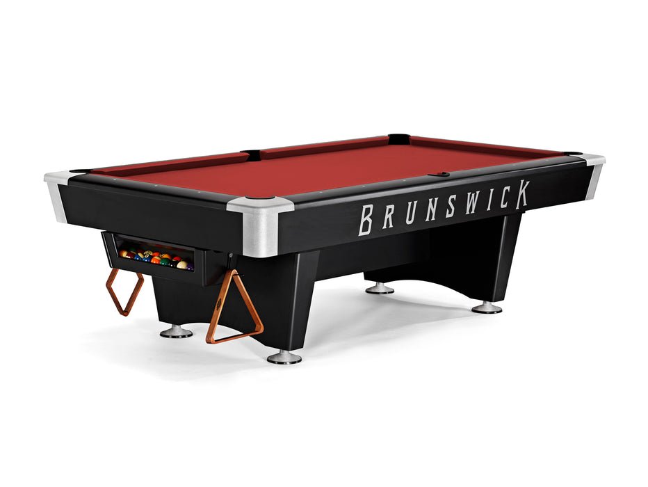 Brunswick Black Wolf 8' Pro Pool Table - Image 15