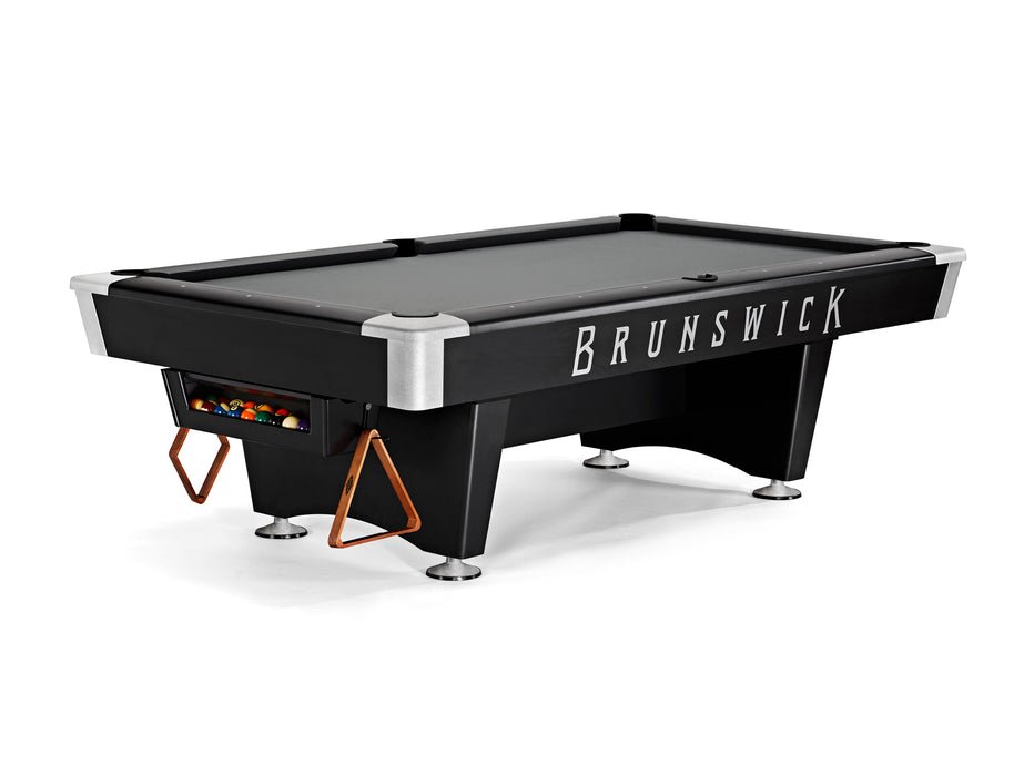 Brunswick Black Wolf 8' Pro Pool Table - Image 9