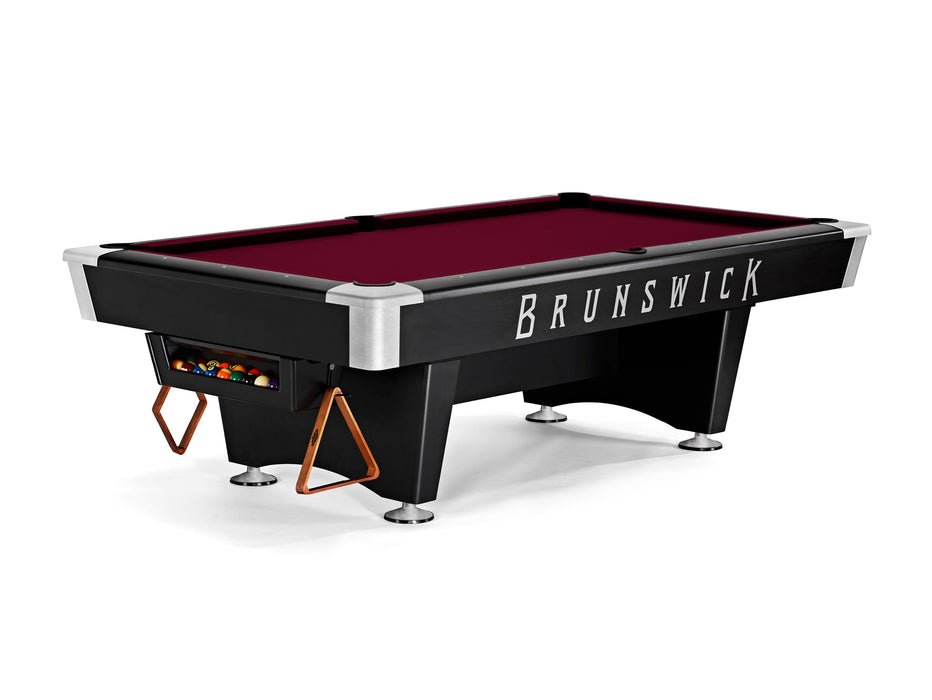 Brunswick Black Wolf 8' Pro Pool Table - Image 7