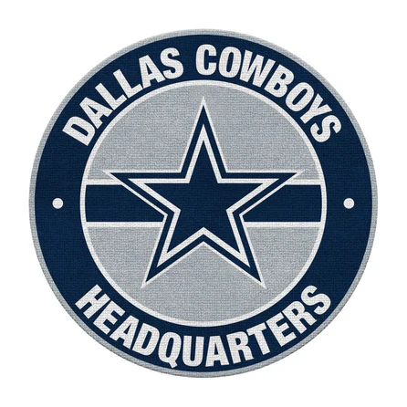 Officially Licensed NFL Round Headquarter Rugs - Image 7