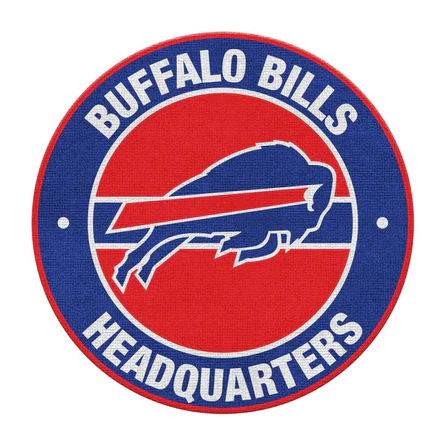 Officially Licensed NFL Round Headquarter Rugs - Image 8