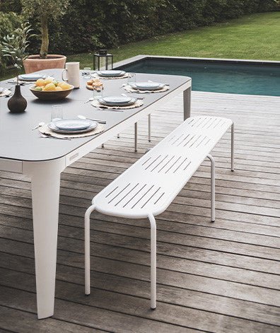 Cornilleau Hyphen Outdoor Ping Pong Table - White - Image 2