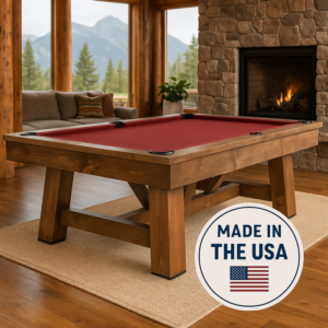 Spencer Marston 8' Aspen Pool Table