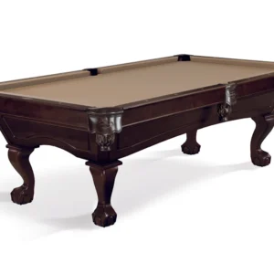 Brunswick Allenton 7' Espresso - Ball & Claw Leg