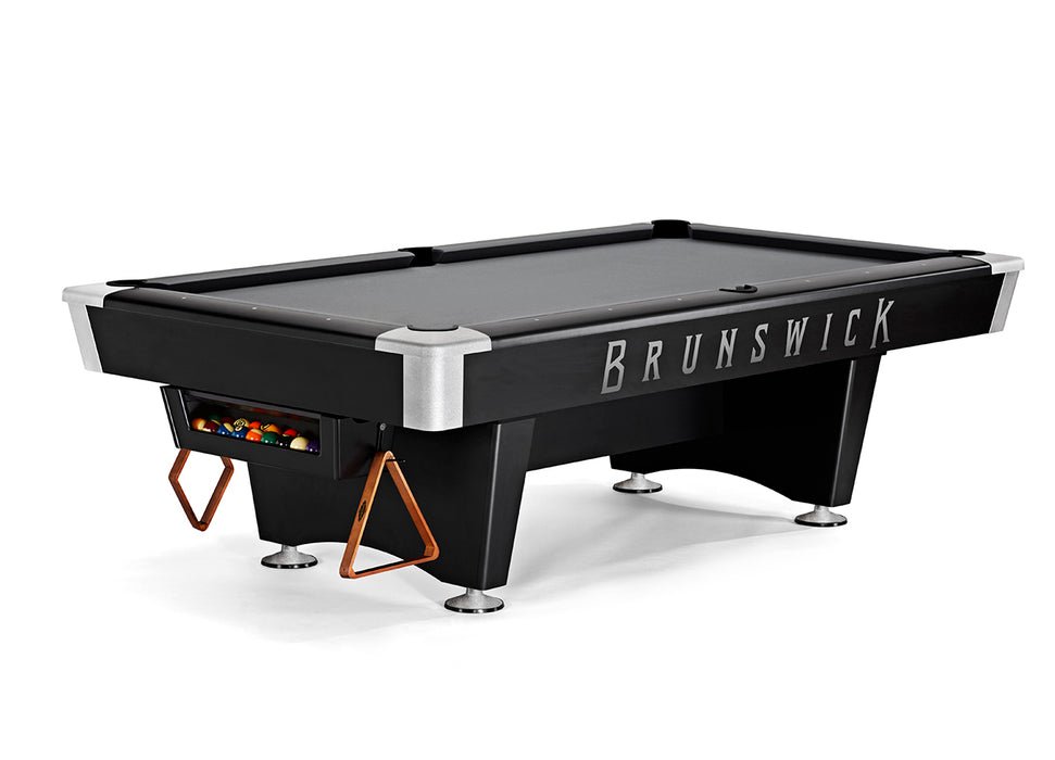 Brunswick Black Wolf 8' Pro Pool Table - Image 26