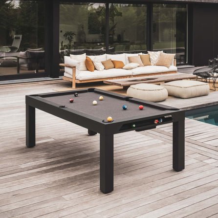 Cornilleau 7ft Classic Outdoor Pool Table - Black - Image 13