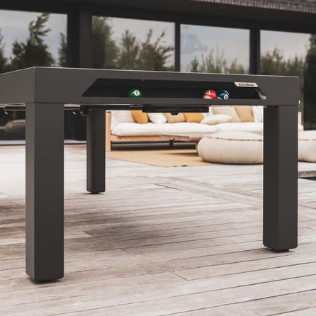 Cornilleau 7ft Classic Outdoor Pool Table - Black - Image 12