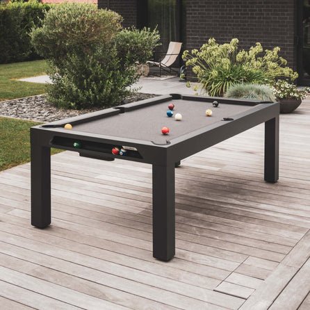 Cornilleau 7ft Classic Outdoor Pool Table - Black - Image 5
