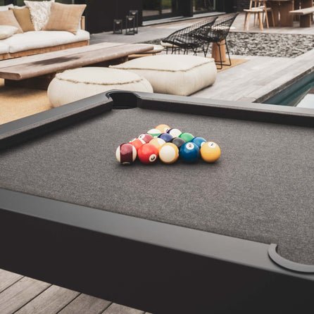 Cornilleau 7ft Classic Outdoor Pool Table - Black - Image 3