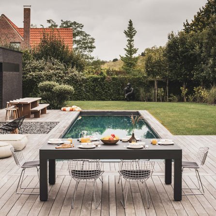 Cornilleau 7ft Classic Outdoor Pool Table - Black - Image 2