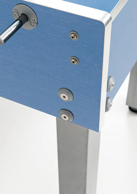 Garlando G-500 Outdoor Foosball Table (Blue) - Image 6
