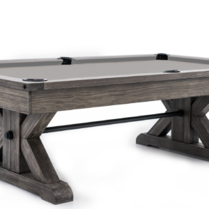 Otis Pool Table - Weathered Grey Finish
