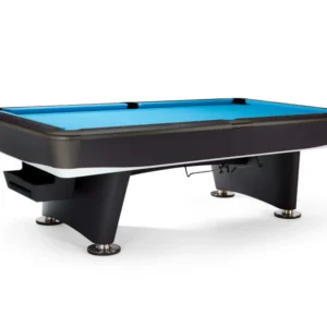 Gold Crown VII 8' Pool Table - Tournament Black