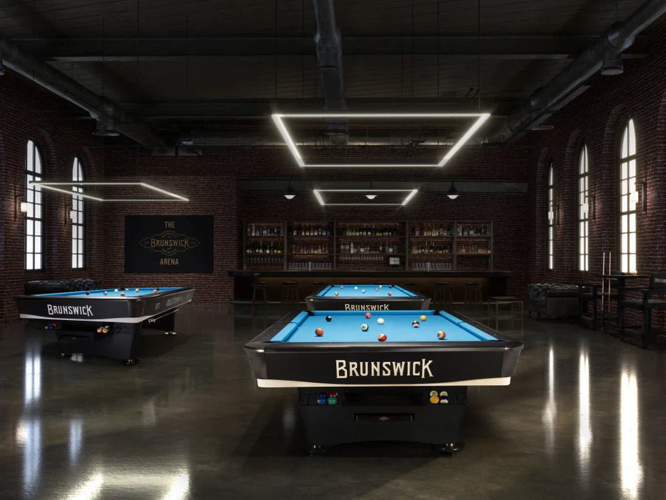 Gold Crown VII 9' Pool Table - Tournament Black - Image 2