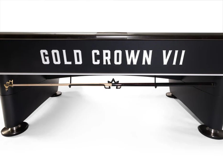 Gold Crown VII 9' Pool Table - Tournament Black - Image 5