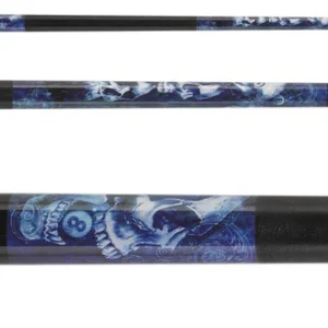 Eight Ball Mafia EBM19 Blue Stacked Skulls