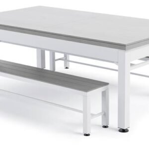 Spencer Marston Nantucket 3 in 1 Outdoor Dining, Ping Pong, and Pool Table