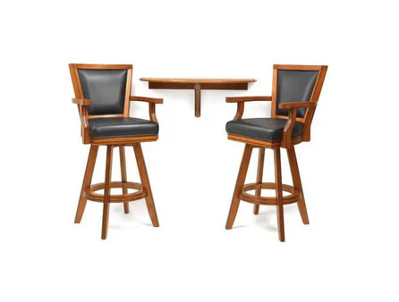 Spencer Marston Half-Moon Basic Plus Table and 2-Chair Set - Image 2