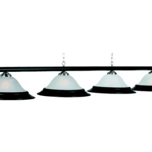 Ram Gameroom Products Metal Trim Pool Table 4-Lights