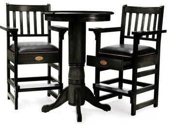 Spencer Marston Pub Deluxe Plus Table and 2-Chair Set - Image 6