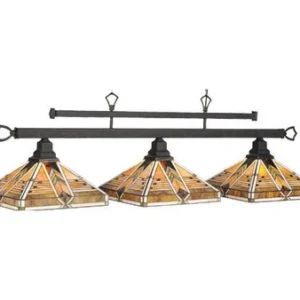 Ram Gameroom Products Melbourne Overhead 3-Light Fixture