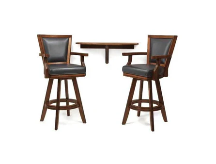 Spencer Marston Half-Moon Basic Plus Table and 2-Chair Set - Image 4